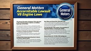 general motors v8 engine lawsuit